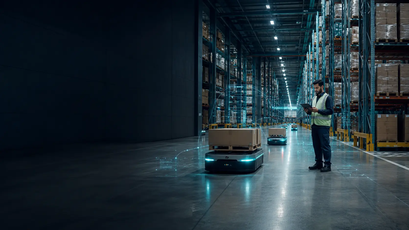 Automated warehouse operations powered by Lantern SCMS 5.0 in the UAE